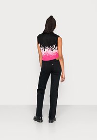 Levi's® Džíny Bootcut - black denim