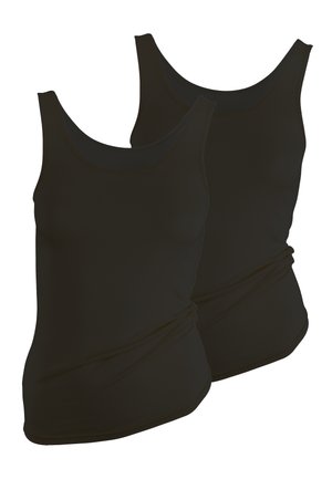 2 PER SET - Maglietta intima - schwarz