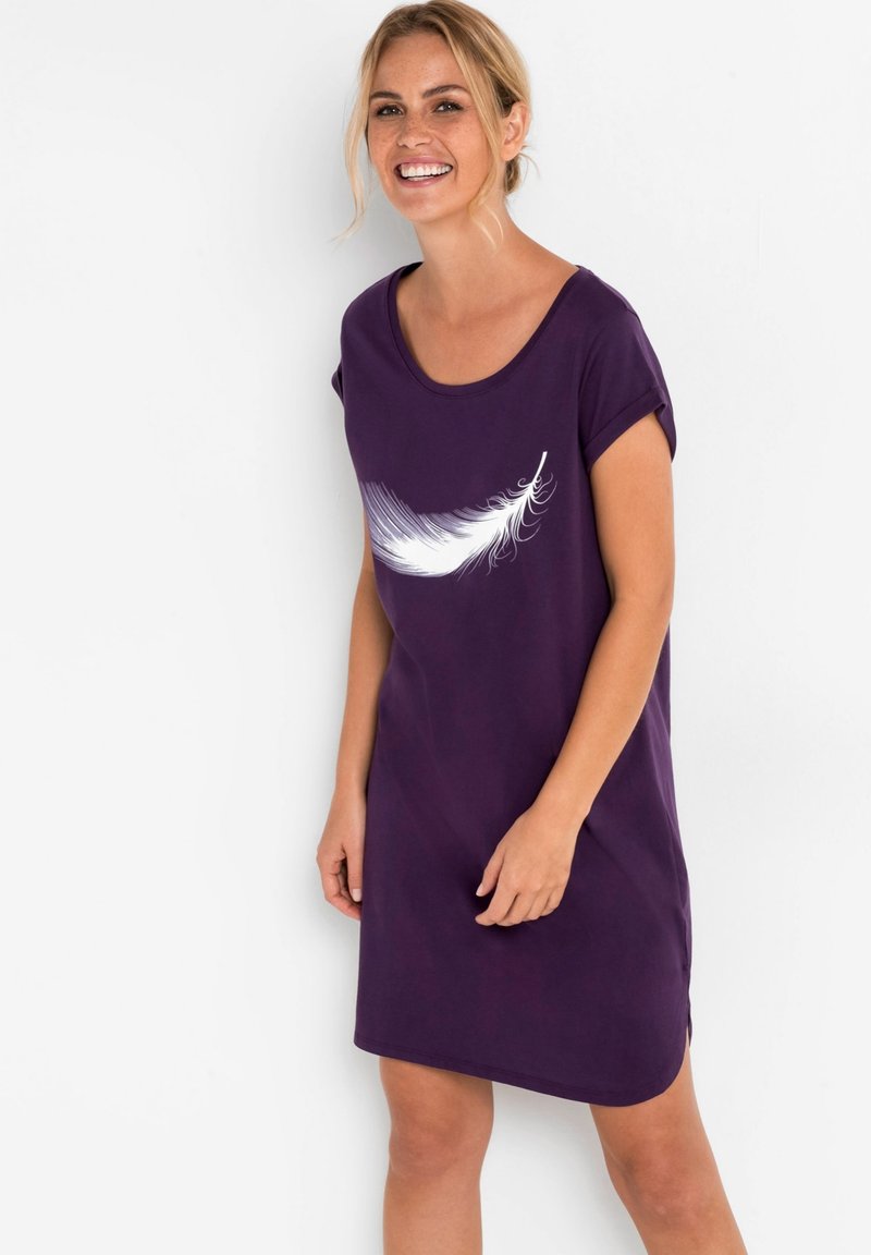 bonprix Camicia da notte - purple
