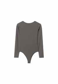 OPEN BACK - Pitkähihainen paita - dark grey