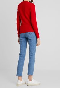 United Colors of Benetton Stickad tröja - red