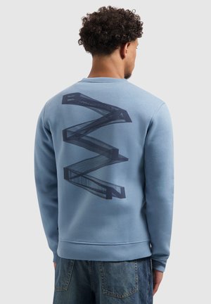 Sweater - mid blue grey