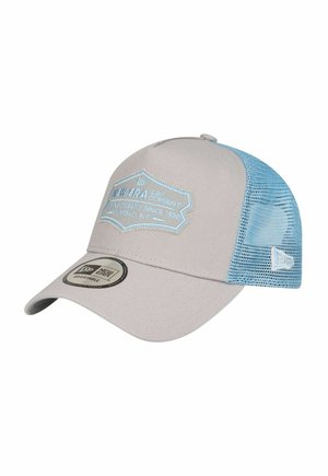 AFRAME TRUCKER RETRO PATCH - Cap - grey sky blue
