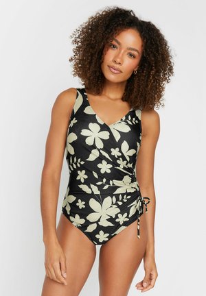 FLORAL  - Uimapuku - black