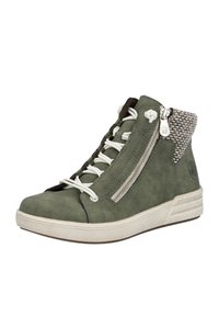 Rieker Bottines à lacets - grün