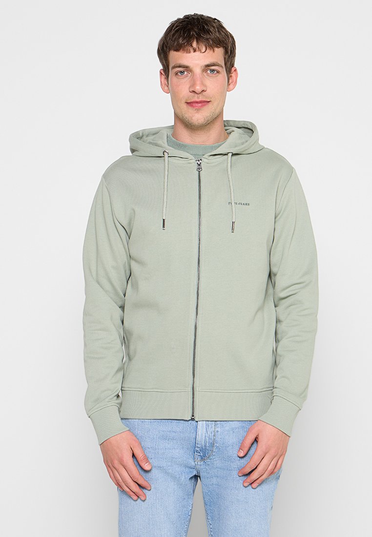 Pepe Jeans Sweater met rits groen Pepe Jeans Sweater met rits groen