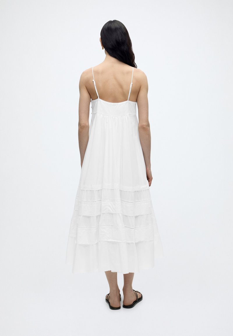 kate spade new york BREEZY VOILE MAXI DRESS - Maxi dress - fresh white/white  - Zalando.co.uk