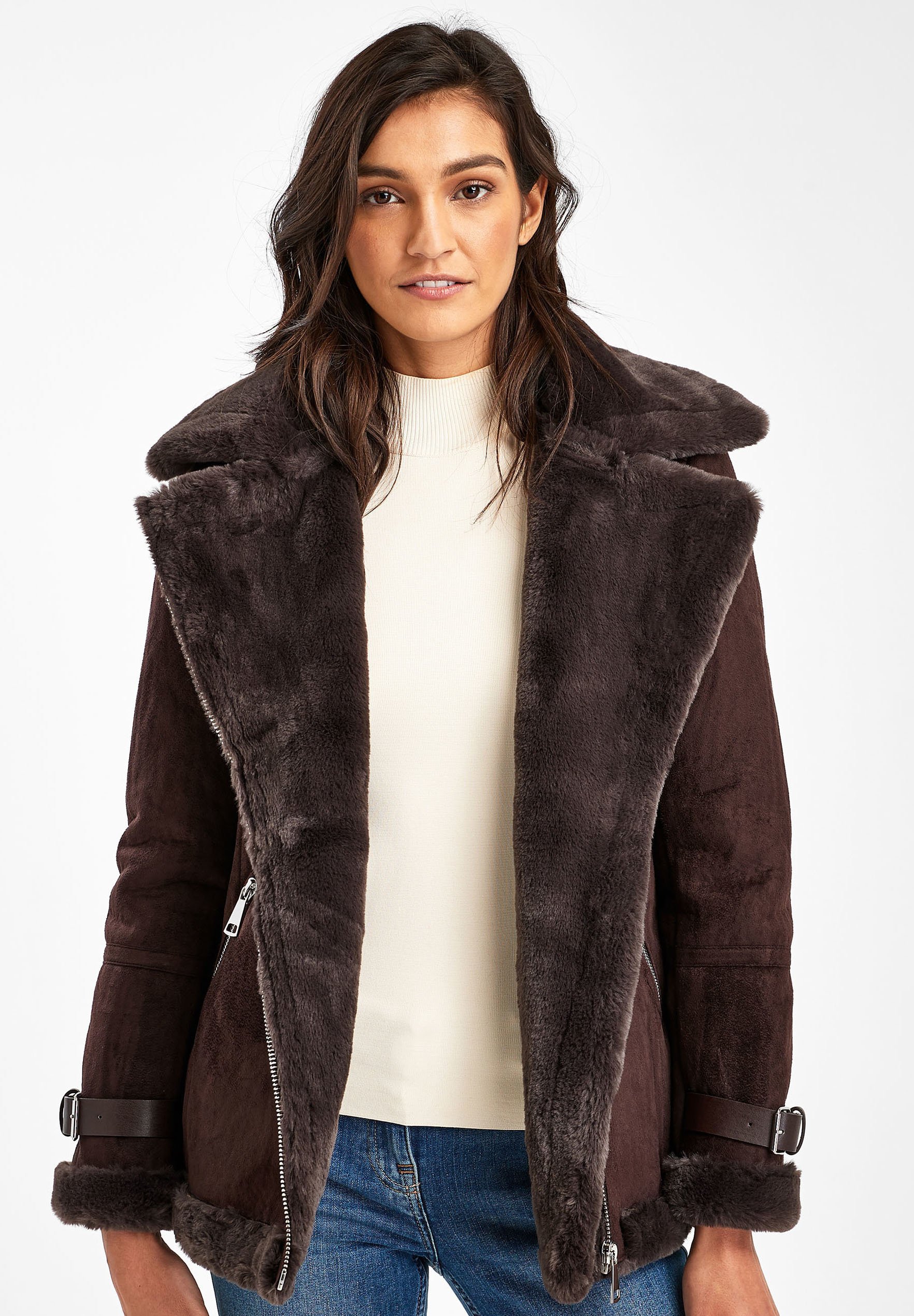 next aviator jacket womens