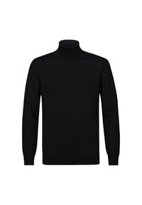 THE MERINO ROLL NECK - Trui - black