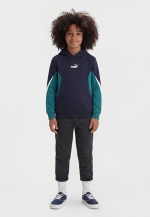 BLOCK HOODIE UNISEX - Hættetrøje - new navy