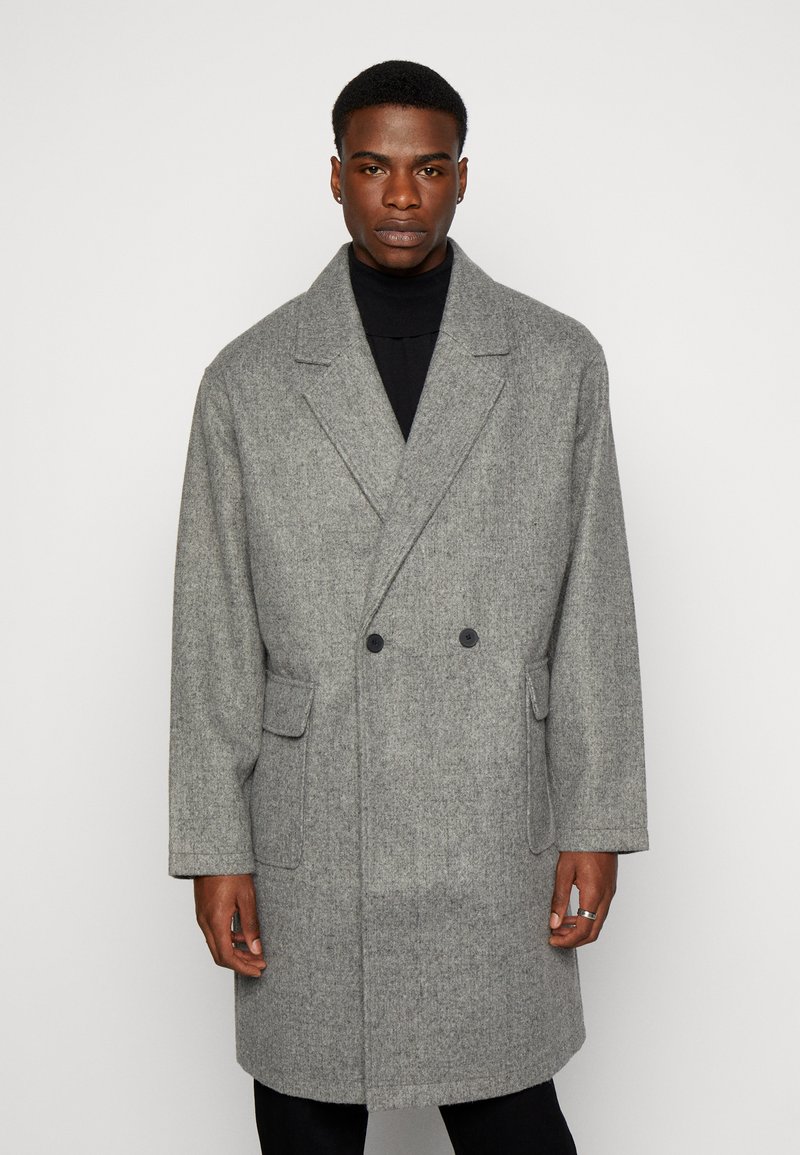 Jack & Jones - JORSLOPE COAT - Palton clasic - grey, Extindeți