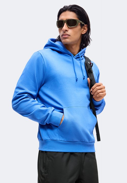 The North Face Sudadera recta con capucha para hombre Evolution Simple Dome Azul eléctrico — photo 4