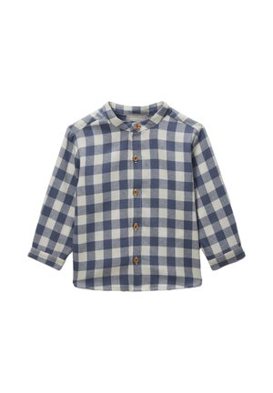 CARREAUX COL MAO MANCHES LONGUES - Chemise - orageux