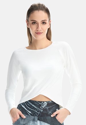 Winshape FUNCTIONAL LIGHT AND SOFT AET131LS - Top dugih rukava - ivory