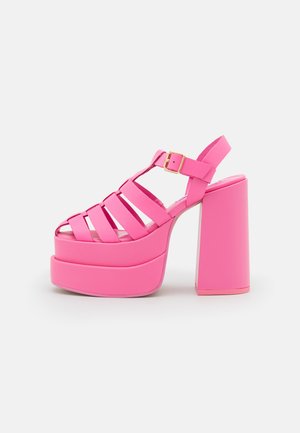 Steve Madden CARLITA - Sandale s visokom petom - pink