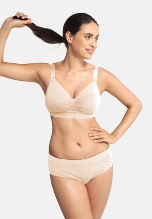 Balconette bra - honey