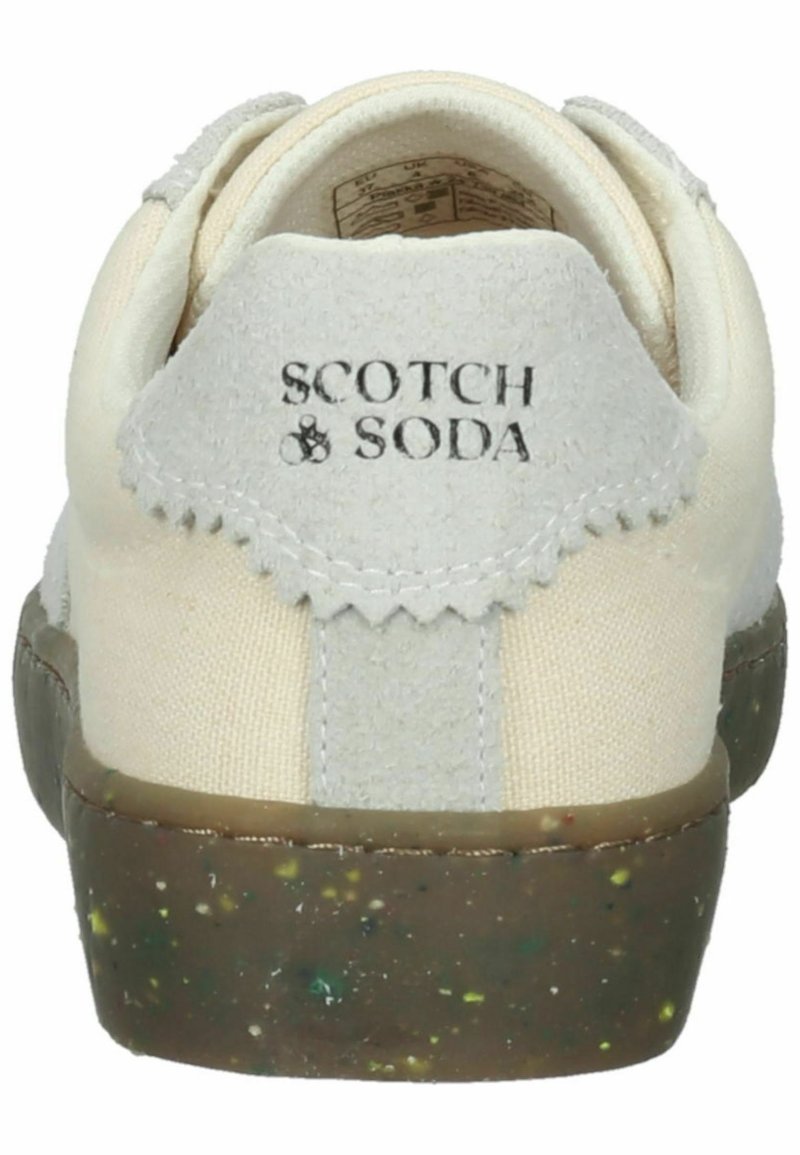 Damen Sneaker low | Scotch & Soda Sneaker low white natural/beige - BS57499 Damen Sneaker low | Scotch & Soda Sneaker low white natural/beige - BS57499