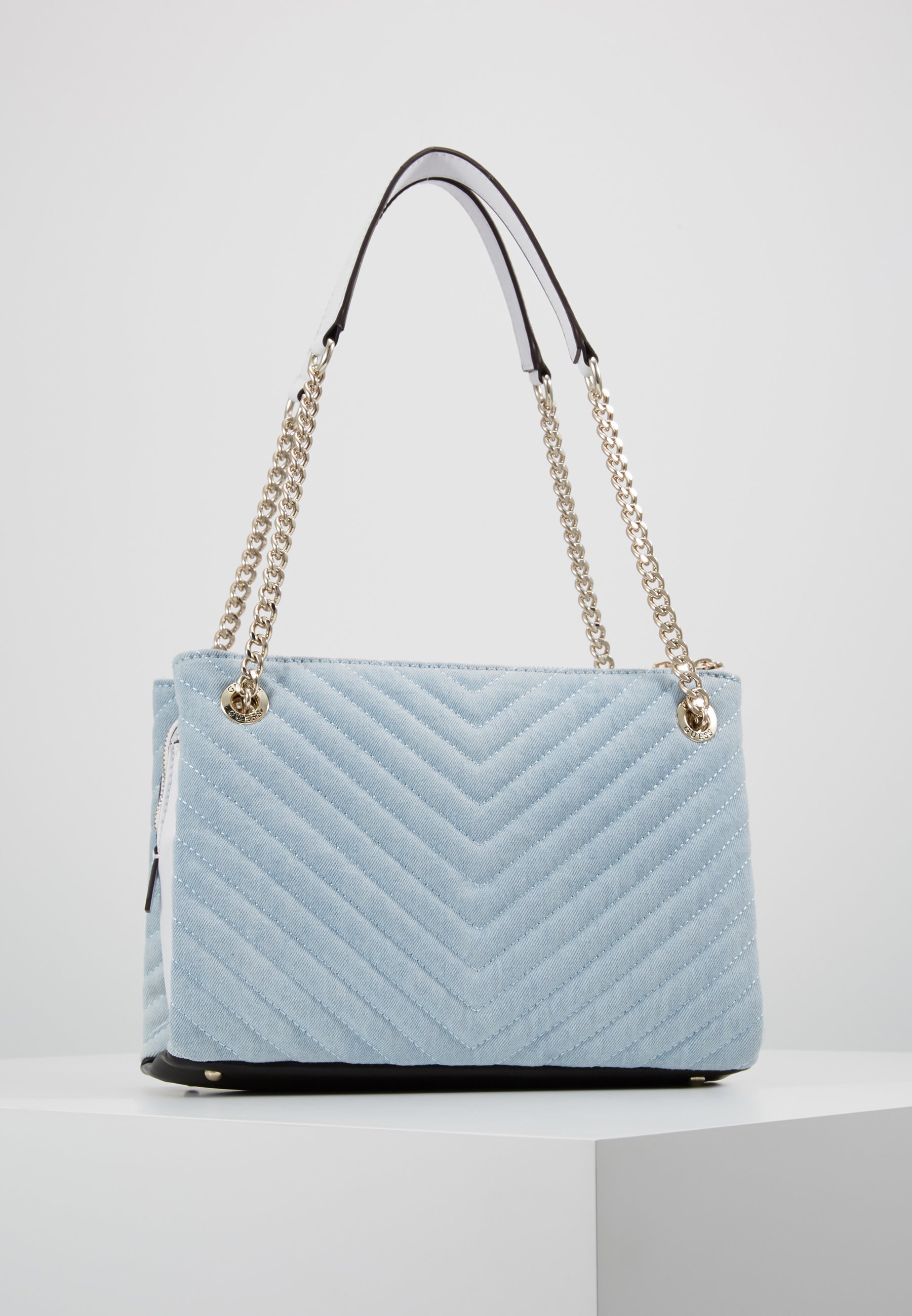 Guess BLAKELY STATUS LUXE SATCHEL Håndveske blue Guess BLAKELY STATUS LUXE SATCHEL Håndveske blue