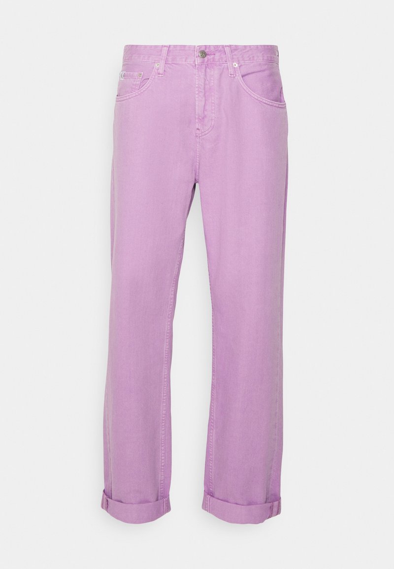 Purple Straight Leg Jeans