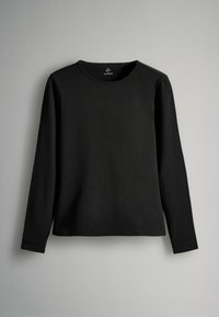 REGULAR FIT - 7 PACK LONG SLEEVE CREW NECK  - Bluză cu mânecă lungă - stripe black greys white