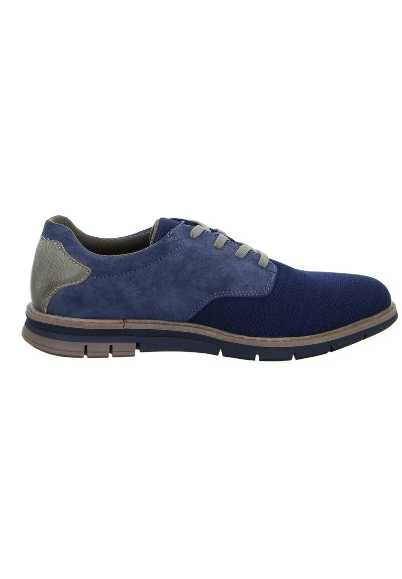 Herren Klassische Schnürer | Bugatti SANDMAN ECO Sportlicher Schnürer blau - OD68571 Herren Klassische Schnürer | Bugatti SANDMAN ECO Sportlicher Schnürer blau - OD68571