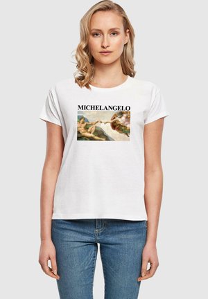 APOH - MICHAELANGELO BOX - T-Shirt print - white