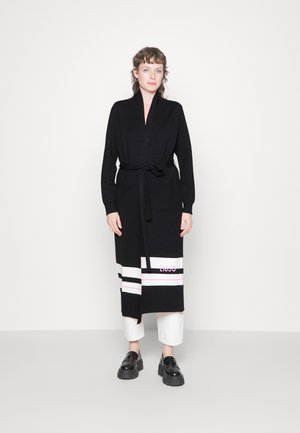 Chaqueta de punto - nero/ivory