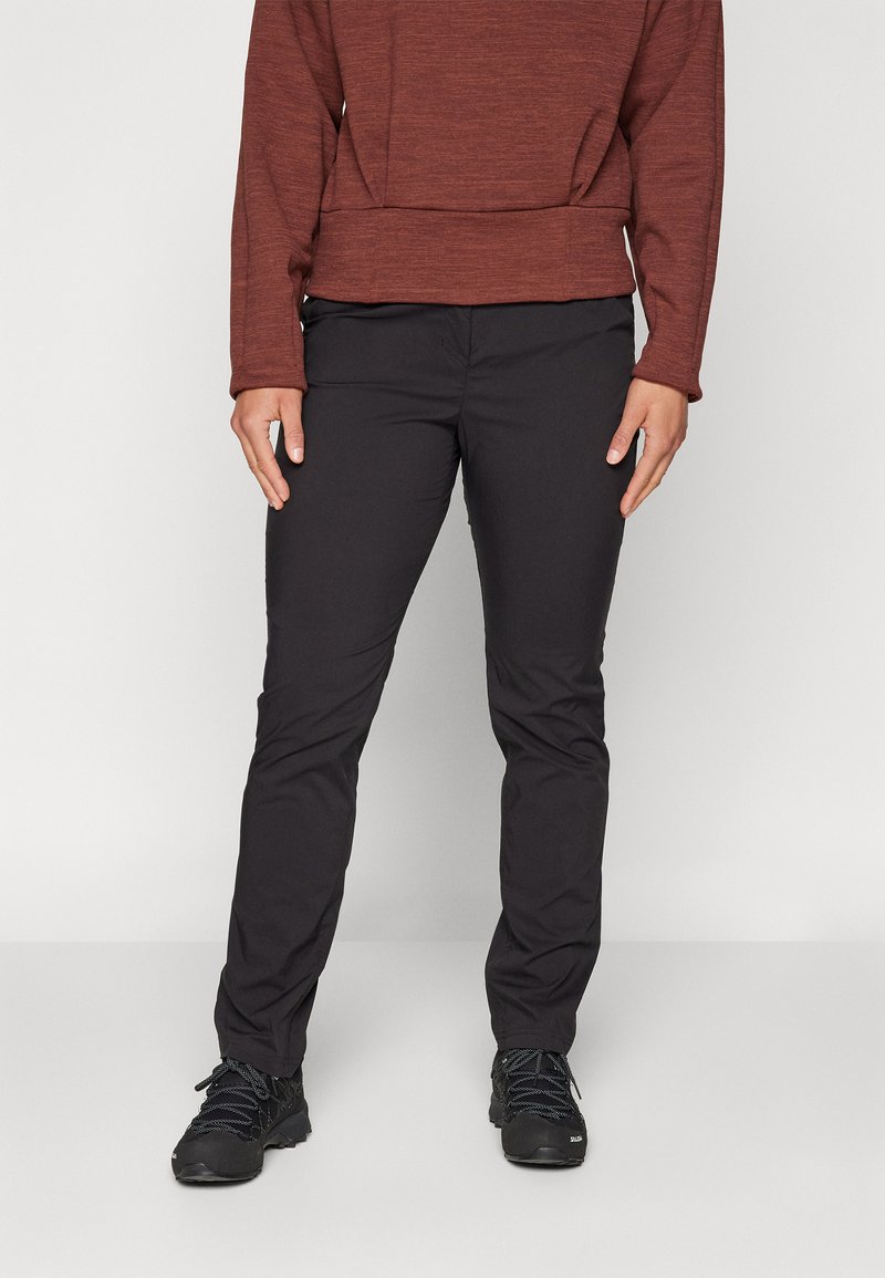 Salewa FANES LIGHT PANT - Pantalon classique - black out