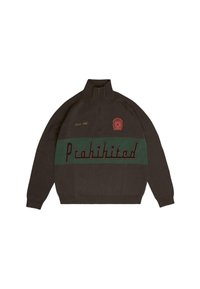 RETRO HALF-ZIP - Džemperis - green