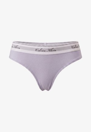 Calvin Klein Underwear, NEW SIGNATURE LOGO - Stringid - amethyst cream