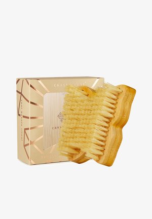 CRYSTALLOVE SZCZOTKA DO MASAŻU CIAŁA - MOTYL - Huidverzorgingstool - brown