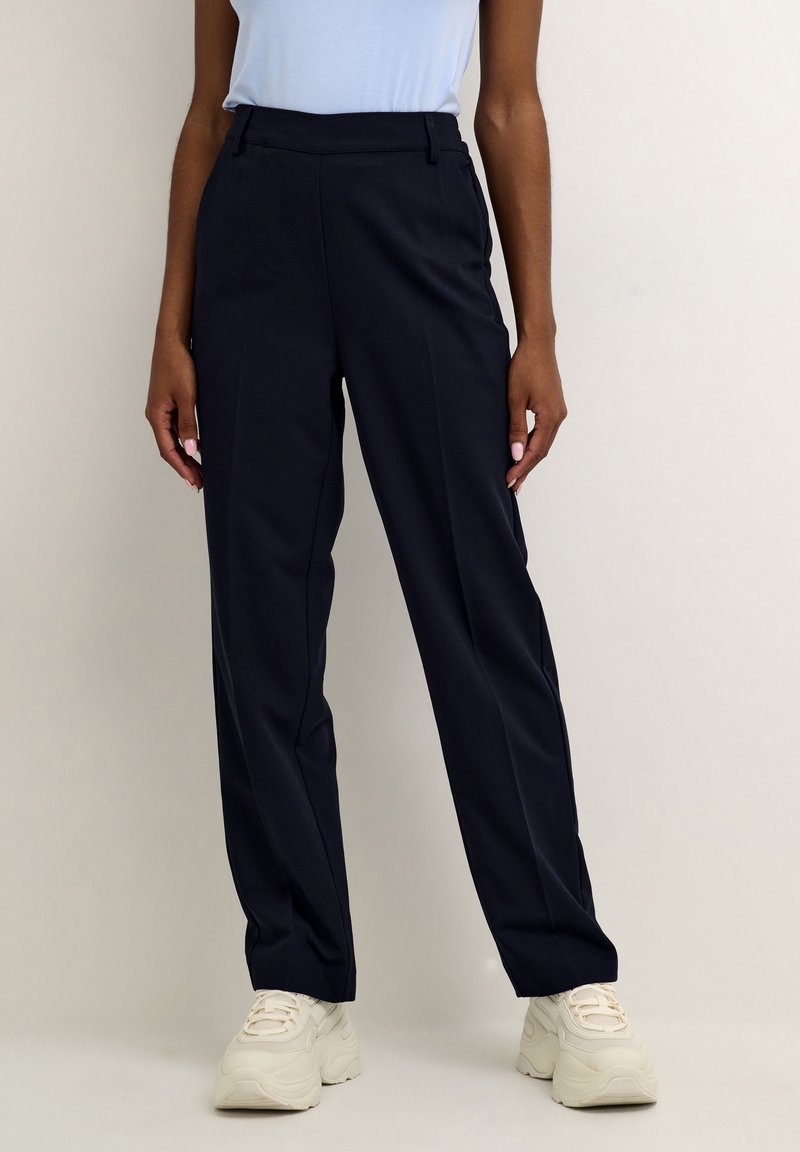 Kaffe - KASAKURA  - Pantalones - midnight marine, Ampliar