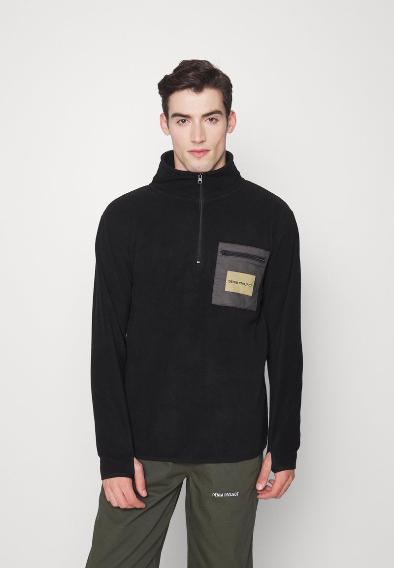Denim Project DPLUMYR - Camisola de lã polar - black