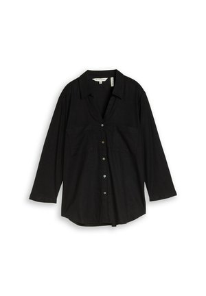 TOM TAILOR, BLOUSE SHIRT - Chemisier - deep black