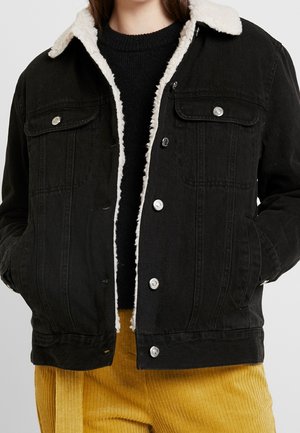 Spijkerjas - black