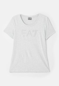 Print T-shirt - light grey