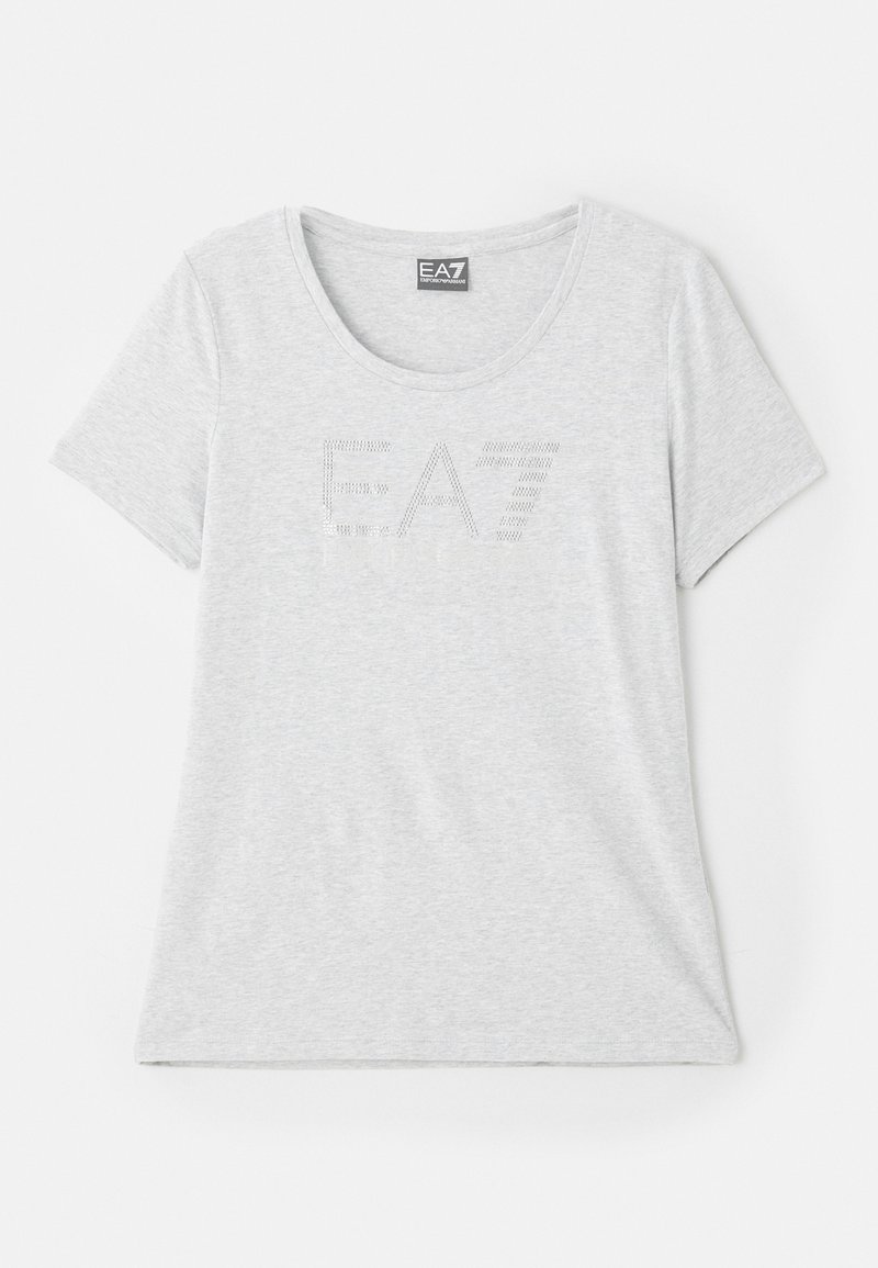 EA7 Emporio Armani T-shirt print grijs
