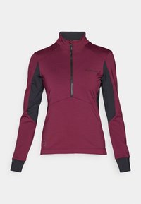 WOMENS KURO HALFZIP - Maillot de cycliste - cassis