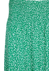 Zizzi FLASH MIT SMOK - Maxisukňa - bright green wh.aop