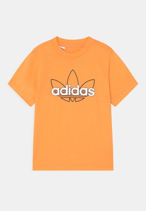 OUTLINE TREFOIL UNISEX - Camiseta estampada - hazy orange