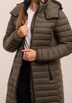 Icepeak Vinterfrakke - olive