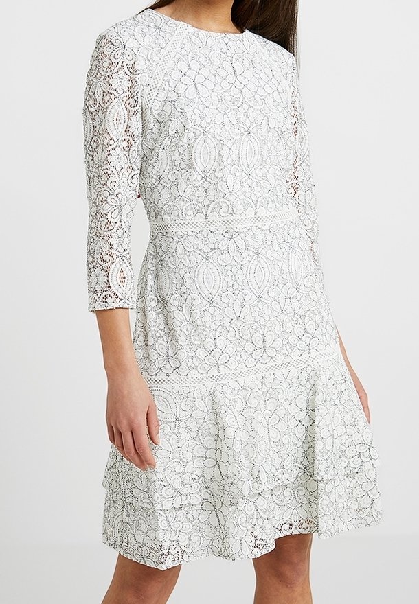 Lauren Ralph Lauren Petite Shift dress - white - (Pre-owned) - Zalando.ie