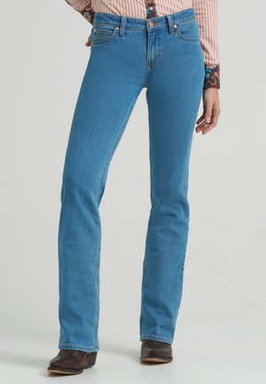 Wrangler LAINEY MAE - Jeans Bootcut - blue