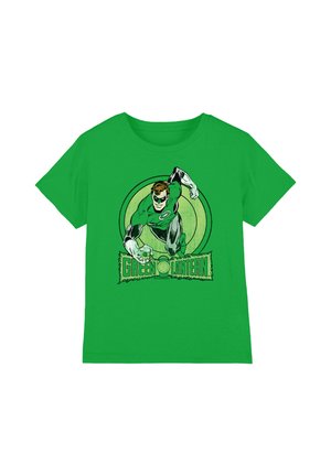 Warner Brothers, GREEN LANTERN POWER STANCE UNISEX - T-Shirt print - dark green