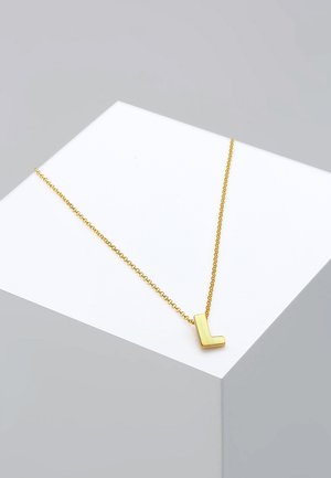 LETTER L INITIALS - Halskette - gold-coloured
