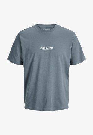 Jack & Jones, JWHVESTERBRO TEE SS CREW NECK NOOS - T-shirt con stampa - stormy weather
