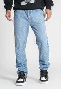 Džínsy s rovným strihom - light blue