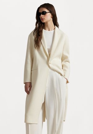 Polo Ralph Lauren DOUBLE FACED WOOL COAT - Casaco clássico - cream