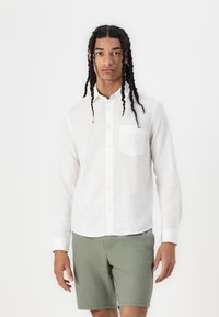 Only & Sons - ONSCAIDEN LIFE REG PKT NOOS - Marškiniai - white Miniatiūros vaizdas 1