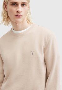 AllSaints RAVEN CREW - Mikina - dust taupe